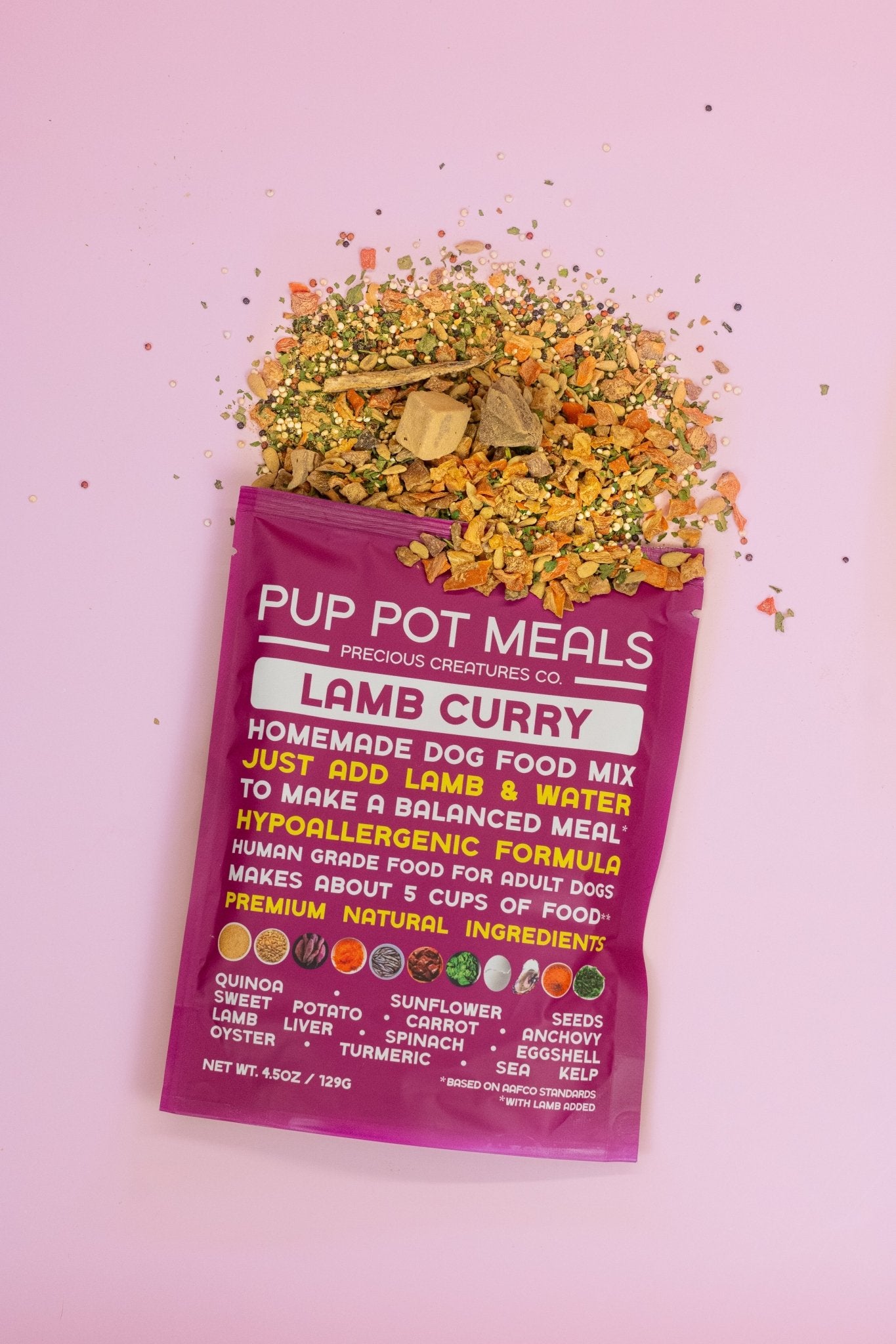 Lamb Curry (Hypoallergenic) - Precious Creatures Co