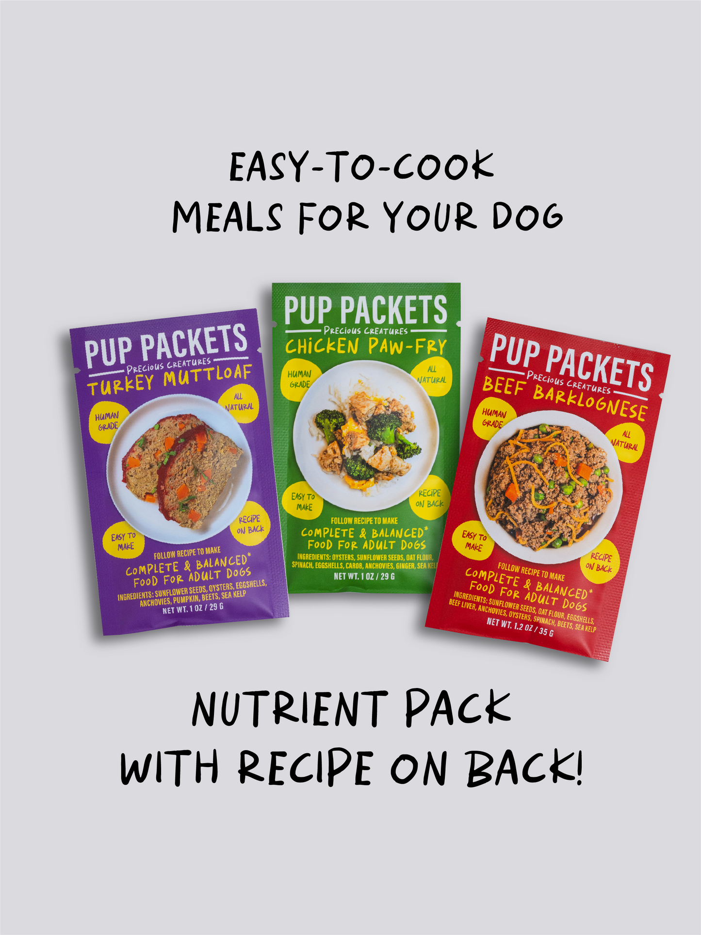 Pup Packets - Variety Pack