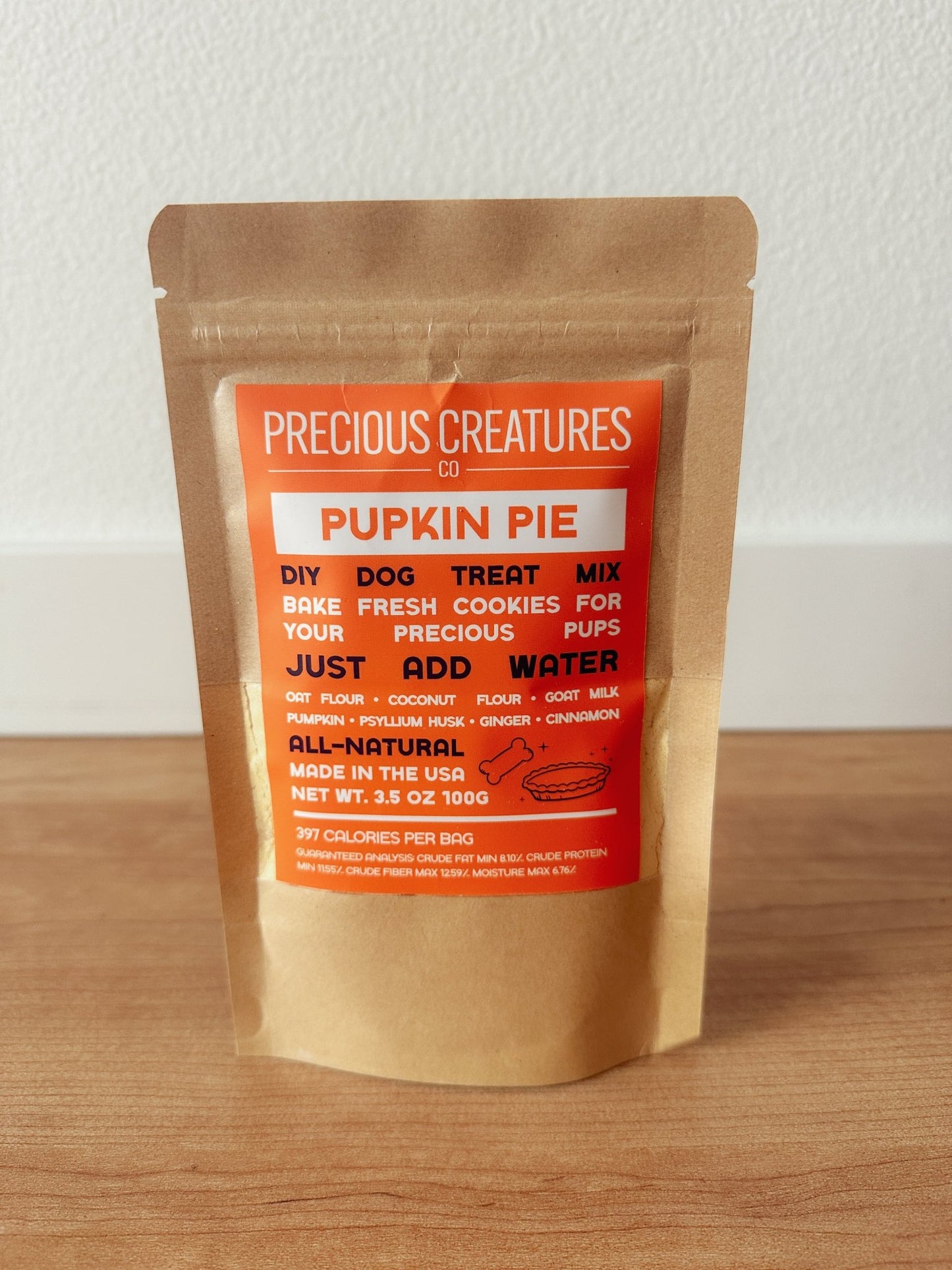 Pupkin Pie Cookie Mix - Precious Creatures Co