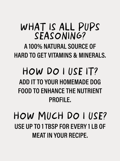 All Pups Seasoning