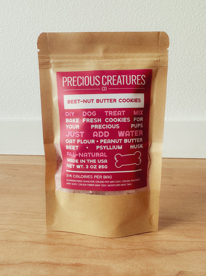 Beet-Nut Butter Cookie Mix - Precious Creatures Co