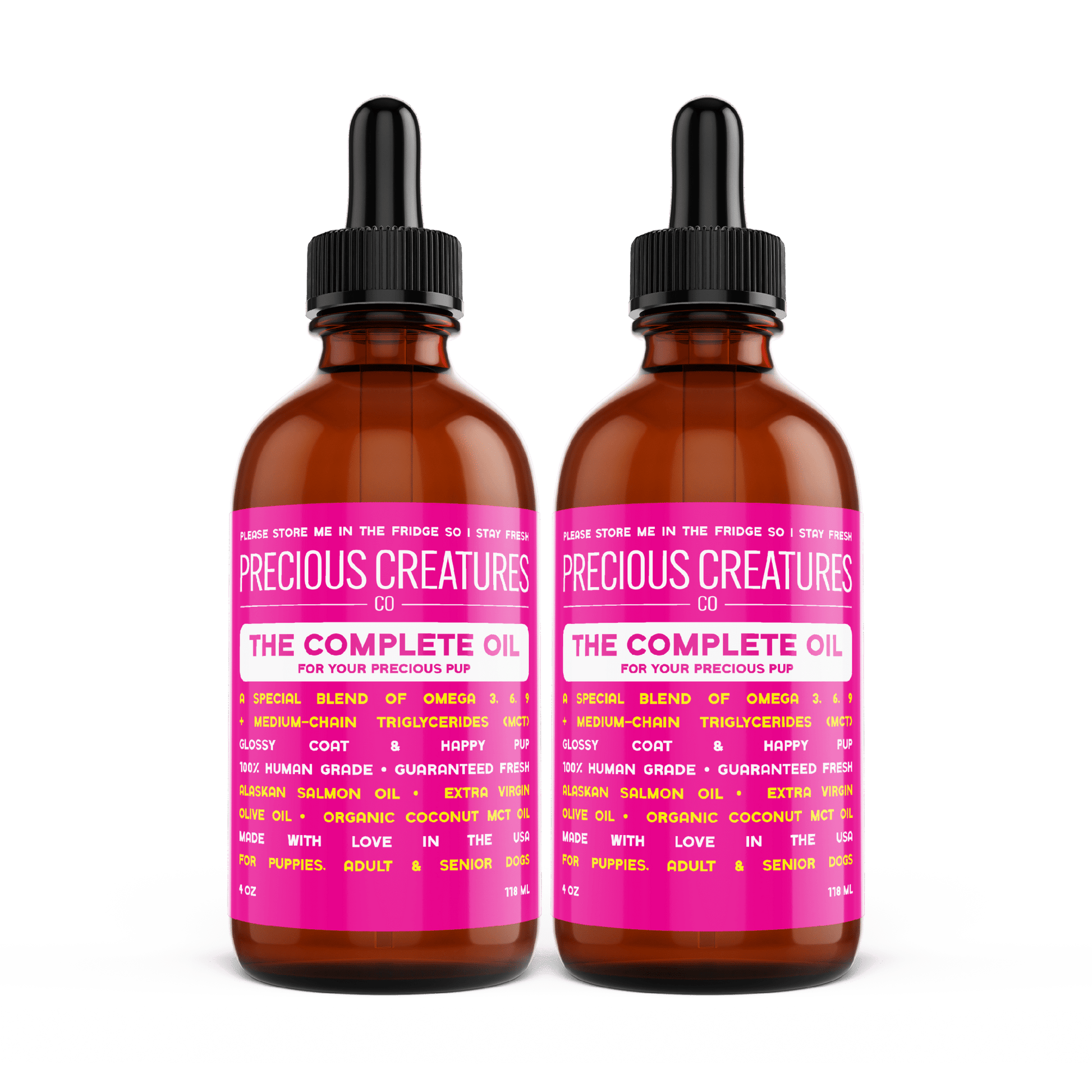 The Complete Oil For Dogs (2 pack) - Precious Creatures Co
